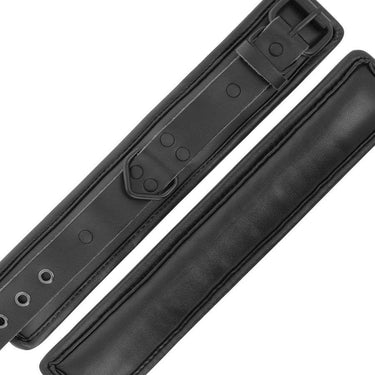 Set di Collare, Manette e Guinzaglio in Pelle Resistente per BDSM
